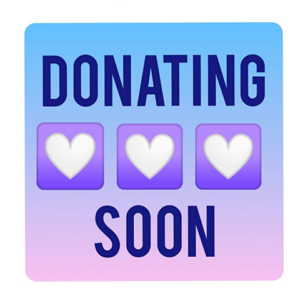 Donating Soon